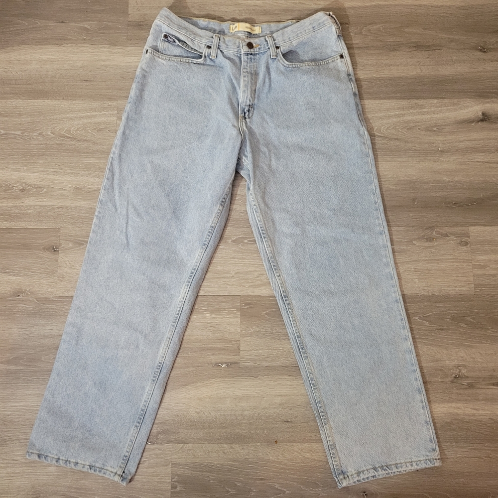 Lee relaxed fit 36x30 light wash
